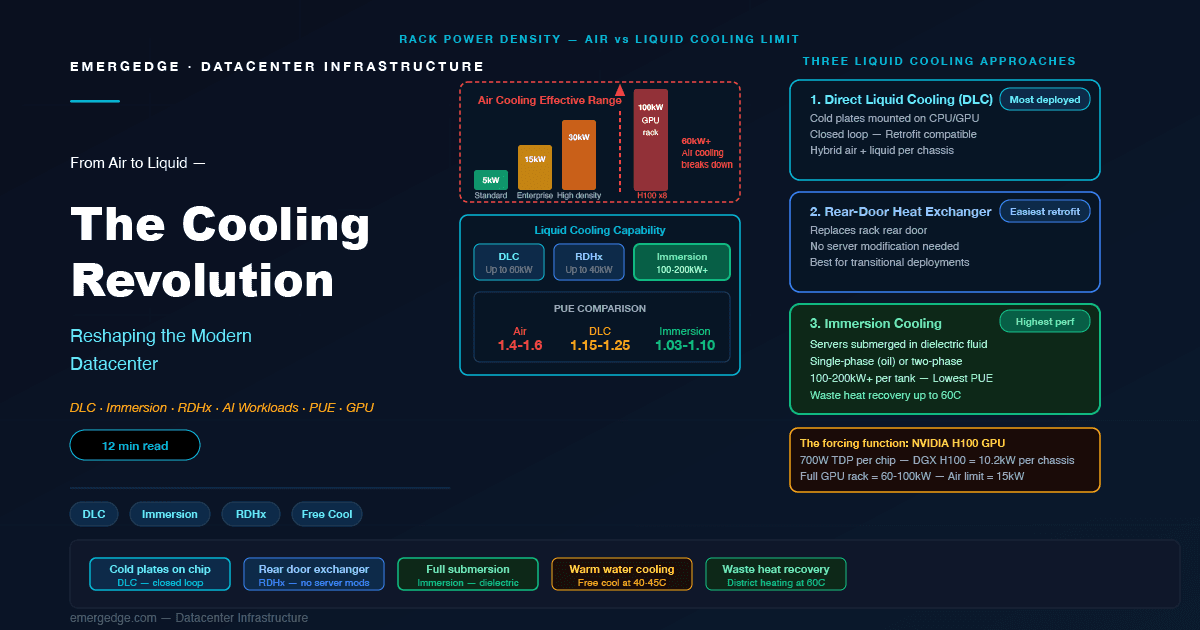 From Air to Liquid — The Cooling Revolution Reshaping the Modern Datacenter