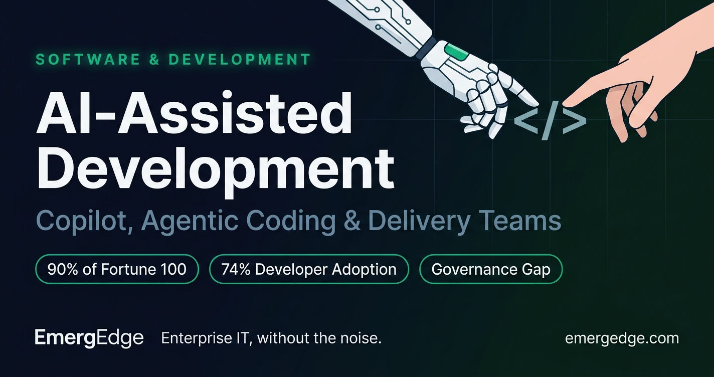 AI-Assisted Development — Copilot, Agentic Coding & Delivery Teams