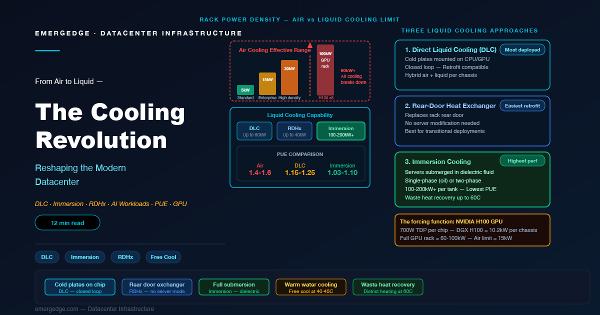 From Air to Liquid — The Cooling Revolution Reshaping the Modern Datacenter